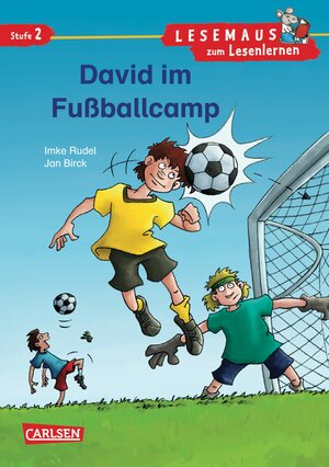 Buchcover LESEMAUS zum Lesenlernen Stufe 2: VE 5 David im Fußballcamp | Imke Rudel | EAN 9783551077295 | ISBN 3-551-07729-0 | ISBN 978-3-551-07729-5