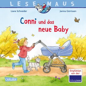 Buchcover LESEMAUS 118: Conni und das neue Baby | Liane Schneider | EAN 9783551080820 | ISBN 3-551-08082-8 | ISBN 978-3-551-08082-0