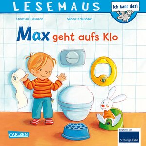 Buchcover LESEMAUS: Max geht aufs Klo | Christian Tielmann | EAN 9783551081162 | ISBN 3-551-08116-6 | ISBN 978-3-551-08116-2