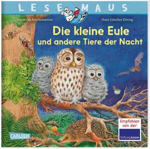 Buchcover LESEMAUS 174: Die kleine Eule und andere Tiere der Nacht | Friederun Reichenstetter | EAN 9783551083265 | ISBN 3-551-08326-6 | ISBN 978-3-551-08326-5