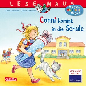 Buchcover LESEMAUS 101: Conni kommt in die Schule | Liane Schneider | EAN 9783551083913 | ISBN 3-551-08391-6 | ISBN 978-3-551-08391-3