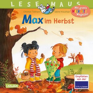 Buchcover LESEMAUS 96: Max im Herbst | Christian Tielmann | EAN 9783551083968 | ISBN 3-551-08396-7 | ISBN 978-3-551-08396-8