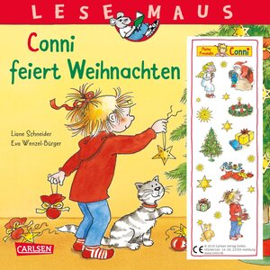 Buchcover LESEMAUS 58: Conni feiert Weihnachten (2019) | Liane Schneider | EAN 9783551084705 | ISBN 3-551-08470-X | ISBN 978-3-551-08470-5