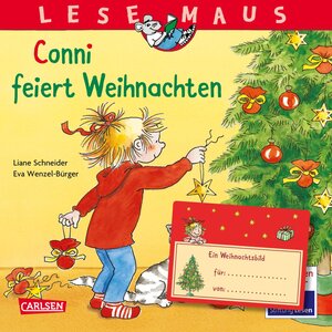 Buchcover LESEMAUS 58: Conni feiert Weihnachten | Liane Schneider | EAN 9783551084729 | ISBN 3-551-08472-6 | ISBN 978-3-551-08472-9