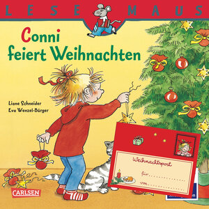 Buchcover LESEMAUS, Band 58: Conni feiert Weihnachten | Liane Schneider | EAN 9783551084781 | ISBN 3-551-08478-5 | ISBN 978-3-551-08478-1