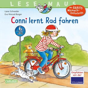 Buchcover LESEMAUS 71: Conni lernt Rad fahren | Liane Schneider | EAN 9783551086488 | ISBN 3-551-08648-6 | ISBN 978-3-551-08648-8