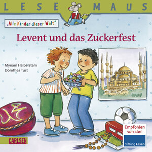 Buchcover LESEMAUS 190: Levent und das Zuckerfest | Myriam Halberstam | EAN 9783551086907 | ISBN 3-551-08690-7 | ISBN 978-3-551-08690-7