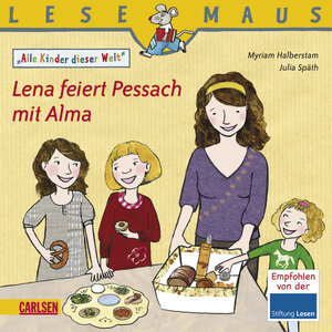 Buchcover LESEMAUS 197: Lena feiert Pessach mit Alma | Myriam Halberstam | EAN 9783551086976 | ISBN 3-551-08697-4 | ISBN 978-3-551-08697-6