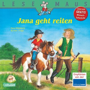 Buchcover LESEMAUS 76: Jana geht reiten | Susa Hämmerle | EAN 9783551088765 | ISBN 3-551-08876-4 | ISBN 978-3-551-08876-5