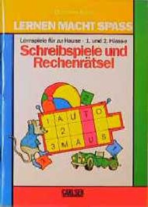 Buchcover Schreibspiele und Rechenrätsel | Dorothee Raab | EAN 9783551132789 | ISBN 3-551-13278-X | ISBN 978-3-551-13278-9