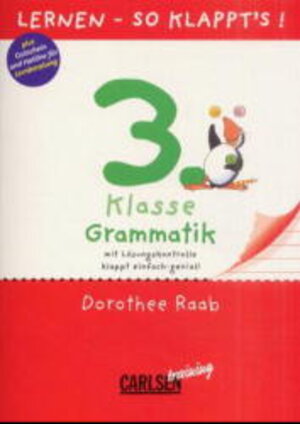 Buchcover 3. Klasse Grammatik | Dorothee Raab | EAN 9783551138613 | ISBN 3-551-13861-3 | ISBN 978-3-551-13861-3