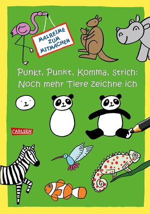 Buchcover Punkt, Punkt, Komma Strich: Noch mehr Tiere zeichne ich | Imke Sörensen | EAN 9783551180858 | ISBN 3-551-18085-7 | ISBN 978-3-551-18085-8