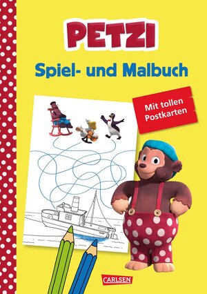 Buchcover Petzi: Spiel- und Malbuch | Laura Leintz | EAN 9783551182944 | ISBN 3-551-18294-9 | ISBN 978-3-551-18294-4