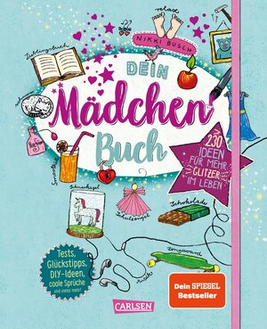Buchcover #buch4you: Dein Mädchenbuch: über 230 Ideen für mehr Glitzer im Leben | Nikki Busch | EAN 9783551187833 | ISBN 3-551-18783-5 | ISBN 978-3-551-18783-3