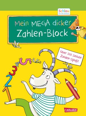 Buchcover Schlau für die Schule: Mein MEGA dicker Zahlen-Block | Christine Mildner | EAN 9783551189998 | ISBN 3-551-18999-4 | ISBN 978-3-551-18999-8