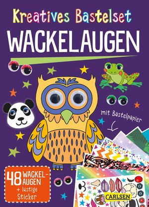 Buchcover Bastelset für Kinder: Kreatives Bastelset: Wackelaugen  | EAN 9783551190253 | ISBN 3-551-19025-9 | ISBN 978-3-551-19025-3
