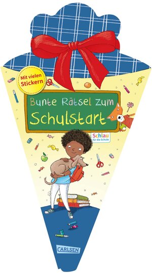 Buchcover Schlau für die Schule: Bunte Rätsel zum Schulstart (Schultüte 2025 blau) | Christine Mildner | EAN 9783551192301 | ISBN 3-551-19230-8 | ISBN 978-3-551-19230-1