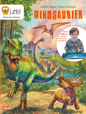 Buchcover LeYo!: Dinosaurier | Annett Stütze | EAN 9783551220721 | ISBN 3-551-22072-7 | ISBN 978-3-551-22072-1