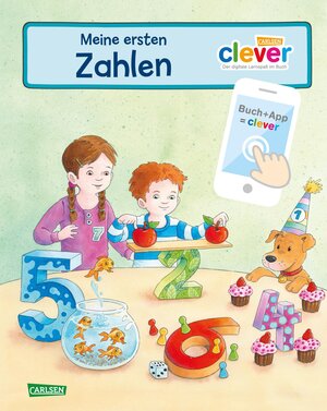 Buchcover Carlsen Clever: Meine ersten Zahlen | Britta Vorbach | EAN 9783551220769 | ISBN 3-551-22076-X | ISBN 978-3-551-22076-9