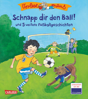 Buchcover VORLESEMAUS 19: "Schnapp dir den Ball!" und 5 weitere Fußballgeschichten | Luise Holthausen | EAN 9783551221384 | ISBN 3-551-22138-3 | ISBN 978-3-551-22138-4
