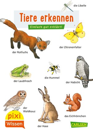 Buchcover Pixi Wissen 30: VE 5 Tiere erkennen | Hanna Sörensen | EAN 9783551231789 | ISBN 3-551-23178-8 | ISBN 978-3-551-23178-9