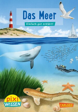 Buchcover Pixi Wissen 11: Das Meer | Brigitte Hoffmann | EAN 9783551241870 | ISBN 3-551-24187-2 | ISBN 978-3-551-24187-0