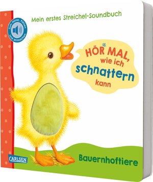 Buchcover Hör mal, wie ich schnattern kann (Mein erstes Streichel-Soundbuch 1) | Julia Rosenkranz | EAN 9783551254009 | ISBN 3-551-25400-1 | ISBN 978-3-551-25400-9