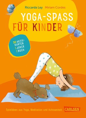 Buchcover Yoga-Spaß für Kinder | Riccarda Ley | EAN 9783551255198 | ISBN 3-551-25519-9 | ISBN 978-3-551-25519-8
