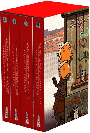 Buchcover Rico und Oskar – Die ersten vier Bände im Taschenbuch-Schuber (Rico und Oskar) | Andreas Steinhöfel | EAN 9783551320773 | ISBN 3-551-32077-2 | ISBN 978-3-551-32077-3