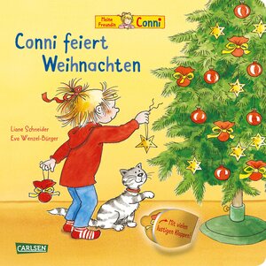 Buchcover Conni-Pappbilderbuch: Conni feiert Weihnachten (mit Klappen) | Liane Schneider | EAN 9783551518309 | ISBN 3-551-51830-0 | ISBN 978-3-551-51830-9