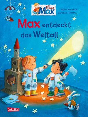Buchcover Max-Bilderbücher: Max entdeckt das Weltall | Christian Tielmann | EAN 9783551523273 | ISBN 3-551-52327-4 | ISBN 978-3-551-52327-3