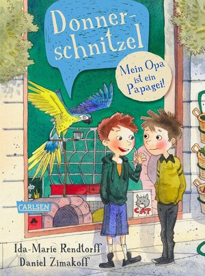 Buchcover Donnerschnitzel - Mein Opa ist ein Papagei! | Ida-Marie Rendtorff | EAN 9783551551962 | ISBN 3-551-55196-0 | ISBN 978-3-551-55196-2