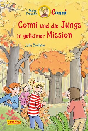Buchcover Conni Erzählbände 40: Conni und die Jungs in geheimer Mission | Julia Boehme | EAN 9783551556301 | ISBN 3-551-55630-X | ISBN 978-3-551-55630-1