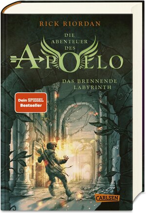 Buchcover Die Abenteuer des Apollo 3: Das brennende Labyrinth | Rick Riordan | EAN 9783551556905 | ISBN 3-551-55690-3 | ISBN 978-3-551-55690-5
