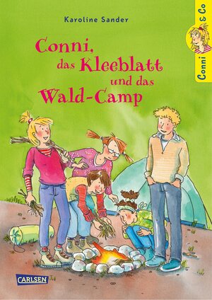 Buchcover Conni & Co 14: Conni, das Kleeblatt und das Wald-Camp | Karoline Sander | EAN 9783551557148 | ISBN 3-551-55714-4 | ISBN 978-3-551-55714-8