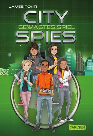 Buchcover City Spies 3: Gewagtes Spiel | James Ponti | EAN 9783551557810 | ISBN 3-551-55781-0 | ISBN 978-3-551-55781-0