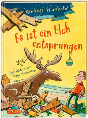 Buchcover Es ist ein Elch entsprungen | Andreas Steinhöfel | EAN 9783551558046 | ISBN 3-551-55804-3 | ISBN 978-3-551-55804-6