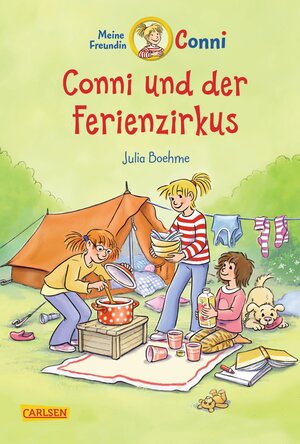 Buchcover Conni-Erzählbände 19: Conni und der Ferienzirkus (farbig illustriert) | Julia Boehme | EAN 9783551558572 | ISBN 3-551-55857-4 | ISBN 978-3-551-55857-2