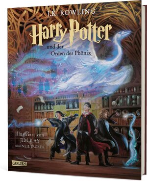 Buchcover Harry Potter und der Orden des Phönix (Schmuckausgabe Harry Potter 5) | J.K. Rowling | EAN 9783551559050 | ISBN 3-551-55905-8 | ISBN 978-3-551-55905-0