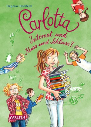 Buchcover Carlotta 8: Carlotta – Internat und Kuss und Schluss? | Dagmar Hoßfeld | EAN 9783551650986 | ISBN 3-551-65098-5 | ISBN 978-3-551-65098-6