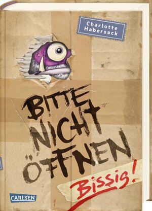 Buchcover Bitte nicht öffnen 1: Bissig! | Charlotte Habersack | EAN 9783551652119 | ISBN 3-551-65211-2 | ISBN 978-3-551-65211-9