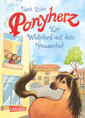 Buchcover Ponyherz 7: Ein Wildpferd auf dem Pausenhof | Usch Luhn | EAN 9783551652577 | ISBN 3-551-65257-0 | ISBN 978-3-551-65257-7
