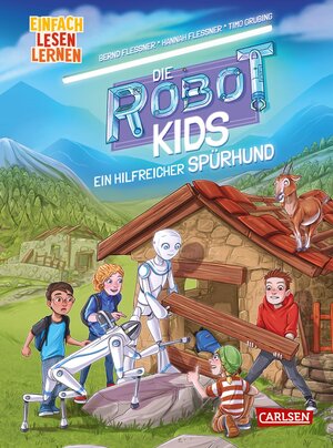 Buchcover Die Robot-Kids: Ein hilfreicher Spürhund | Bernd Flessner | EAN 9783551690227 | ISBN 3-551-69022-7 | ISBN 978-3-551-69022-7