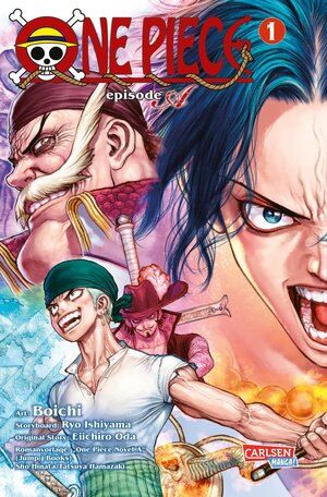 Buchcover One Piece Episode A 1 | Eiichiro Oda | EAN 9783551712592 | ISBN 3-551-71259-X | ISBN 978-3-551-71259-2
