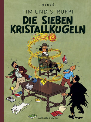 Buchcover Tim & Struppi Farbfaksimile, Band 12: Die sieben Kristallkugeln | Hergé | EAN 9783551738431 | ISBN 3-551-73843-2 | ISBN 978-3-551-73843-1