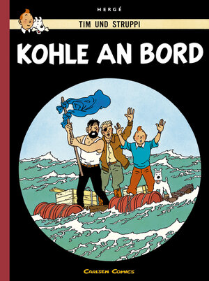Buchcover Tim & Struppi Farbfaksimile, Band 18: Kohle an Bord | Hergé | EAN 9783551738486 | ISBN 3-551-73848-3 | ISBN 978-3-551-73848-6