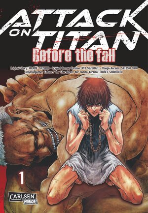 Buchcover Attack on Titan - Before the Fall 1 | Hajime Isayama | EAN 9783551743701 | ISBN 3-551-74370-3 | ISBN 978-3-551-74370-1