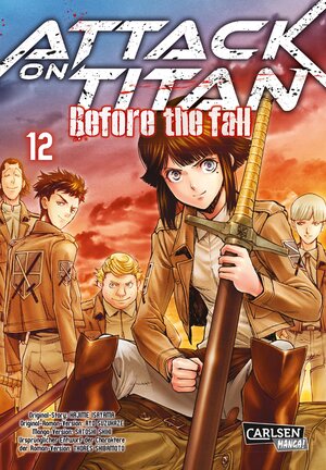 Buchcover Attack on Titan - Before the Fall 12 | Hajime Isayama | EAN 9783551745309 | ISBN 3-551-74530-7 | ISBN 978-3-551-74530-9