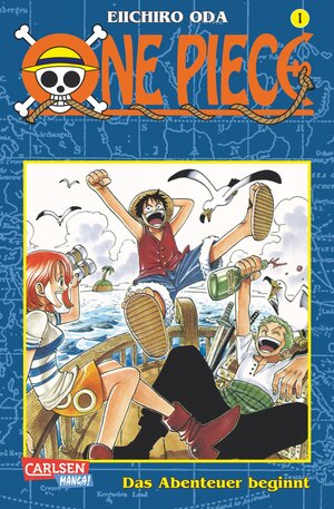 Buchcover One Piece 1 | Eiichiro Oda | EAN 9783551745811 | ISBN 3-551-74581-1 | ISBN 978-3-551-74581-1