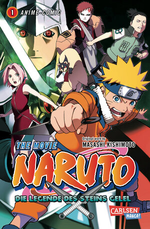 Buchcover Naruto the Movie: Die Legende des Steins Gelel, Band 1 | Masashi Kishimoto | EAN 9783551773975 | ISBN 3-551-77397-1 | ISBN 978-3-551-77397-5